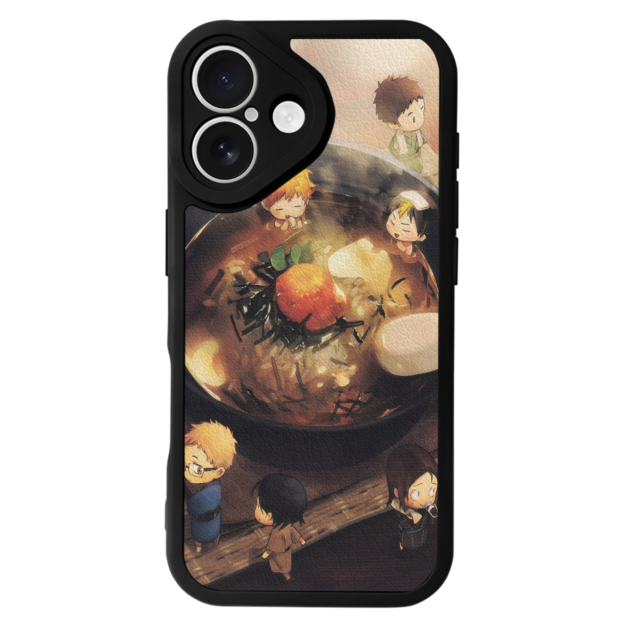 （画像用） ハイキュー!! Haikyu!! 【iPhone 16シリーズ対応】シリコンスマホケース（レザー調） 材質：シリコン